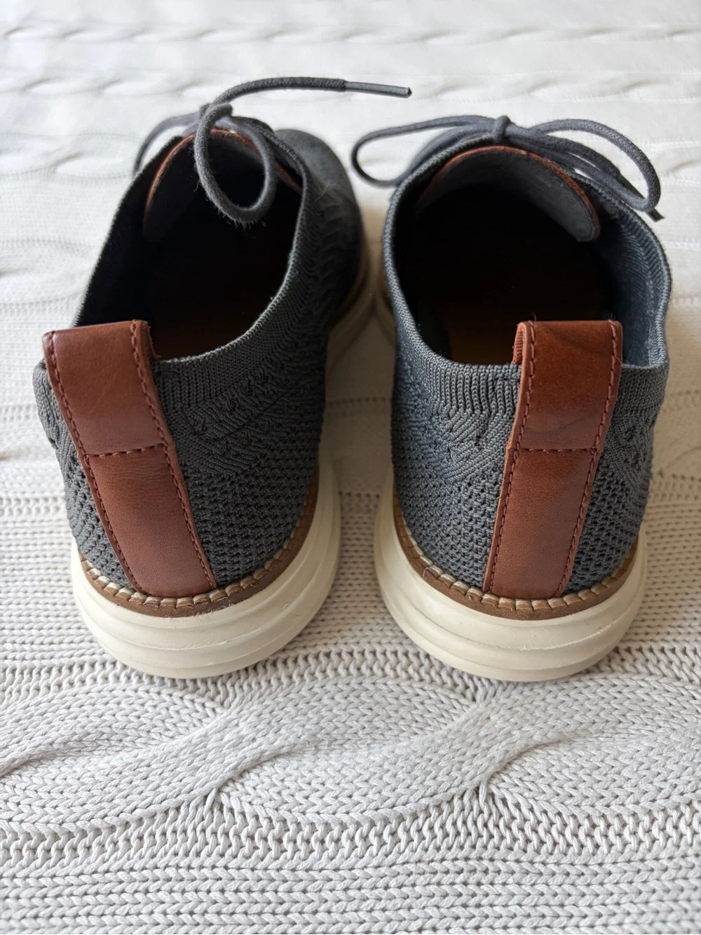 COLE HAAN | MENS Original Grand Oxford Shoes Grey 8.5